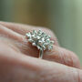 One Of A Kind Coral Reef Inspired Sterling Silver Ring, thumbnail 2 of 7