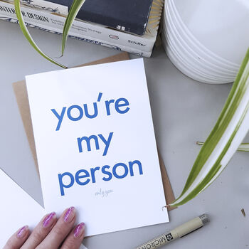 You're My Person | Valentine's Card | Grey's Anatomy, 2 of 3