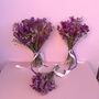 Purple Wildflower Arrangement With Statice, thumbnail 9 of 11