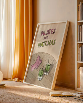 Pilates And Matchas Print, 5 of 9