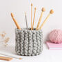 Mini Basket Beginner Knitting Kit, thumbnail 1 of 8