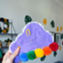 Personalised Pompom Cloud Wall Hanging, thumbnail 5 of 9