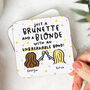 Brunette And A Blonde With An Unbreakable Bond Mug, thumbnail 4 of 4