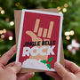 'Jingle Bells Rock' Funny Christmas Card, thumbnail 1 of 6