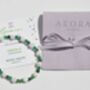 Gemini Zodiac Crystal Bracelet Birthday Gift For Her, thumbnail 6 of 7