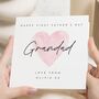 Personalised First Fathers Day Card For Grandad, thumbnail 1 of 7