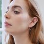 Opal Chandelier Ear Jacket Stud Earrings, thumbnail 3 of 5
