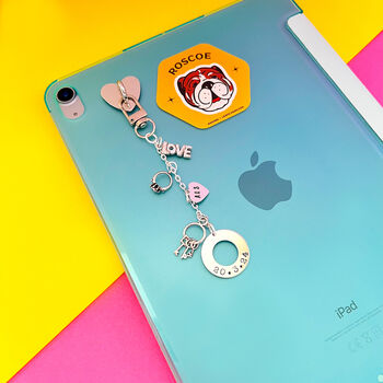 Wedding Anniversary Charm Accessory For Kindle, E Reader, Laptop And iPad, 2 of 9