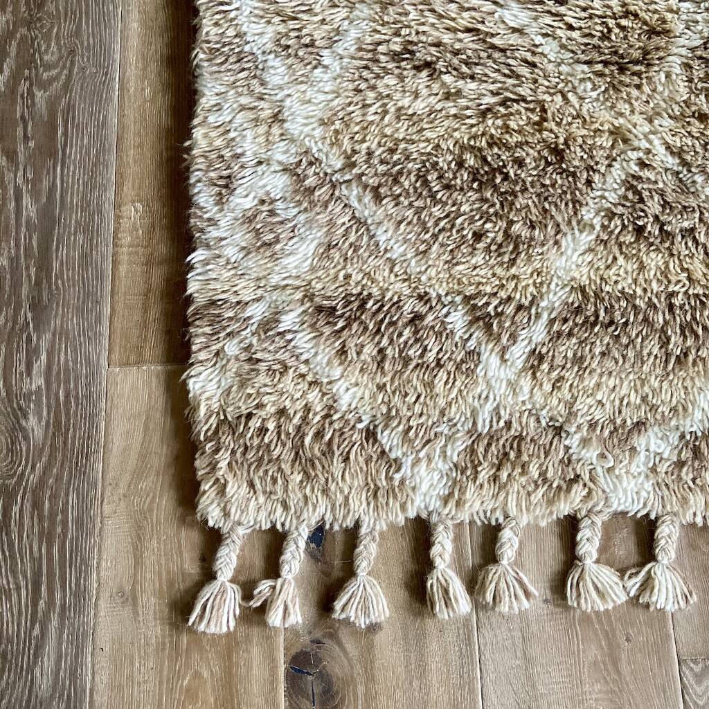 Wool Zig Zag Rug By Idyll Home