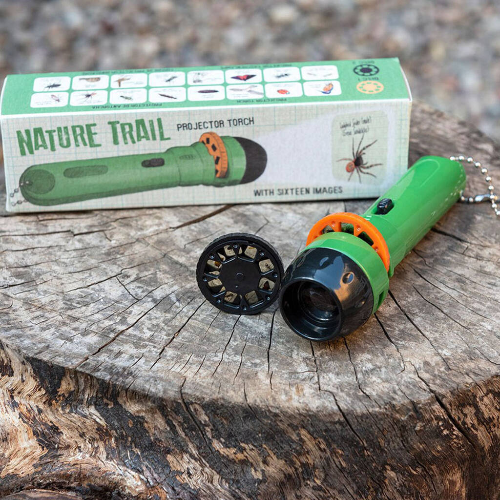 Nature Trail Projector Torch Stocking Filler, 1 of 3