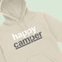 Happy Camper Adult Hoodie, thumbnail 1 of 6