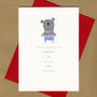 Babys First Christmas Or Pick Your Message Koala Card, thumbnail 4 of 11