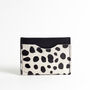 Colour Block Patterned Leather Card Holder, thumbnail 5 of 11