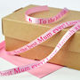 Mother's Day 10mm Personalised Printed Ribbon, thumbnail 4 of 9