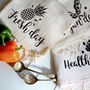 Personalised Cotton Kitchen Towel, Christmas Gift For Her, thumbnail 4 of 11