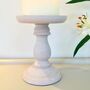 Hand Painted Large Vintage Pillar Candle Holder, thumbnail 4 of 7