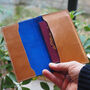 Personalised Leather Passport Case With World Map, thumbnail 4 of 10