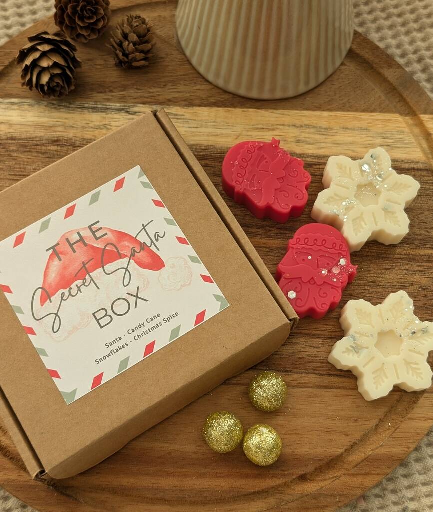 Secret Santa Wax Melt Gift Set For Colleague, 1 of 7