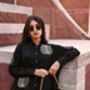 Diyu Sequin Embroidered Black Co Ord Set, thumbnail 3 of 4