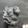 26cm Grey Female Bust Statue Modern Lady Head Statue, thumbnail 5 of 12