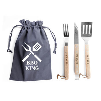 Personalised Engraved BBQ Tools Set, 6 of 7