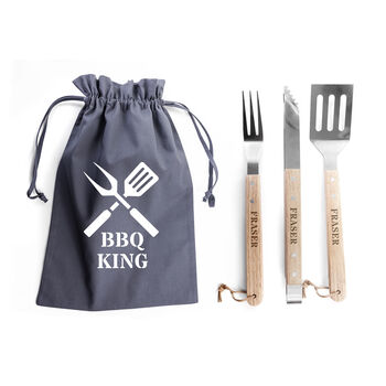 Personalised Engraved BBQ Tools Set, 7 of 8