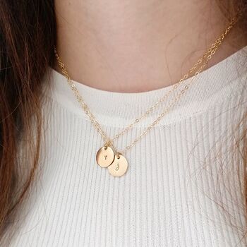 Gold Initial This Necklace, 4 of 4