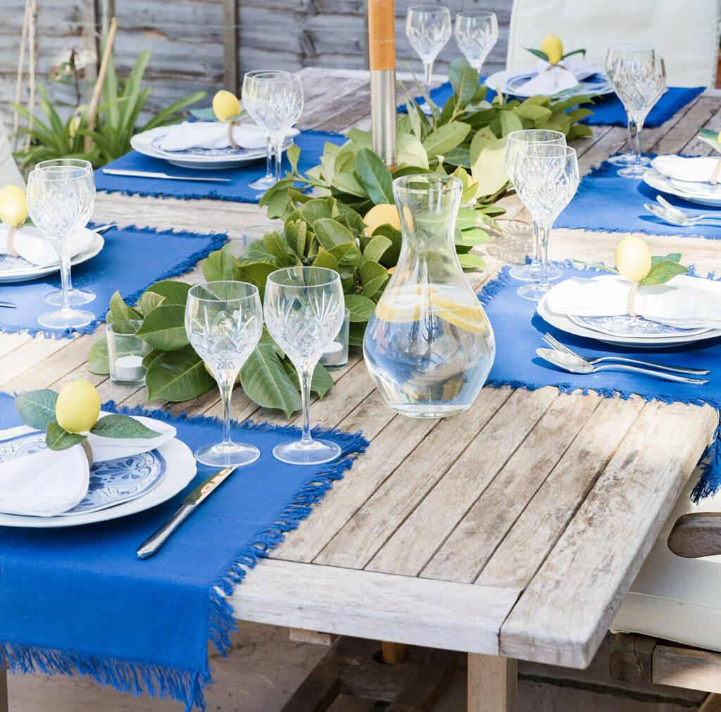 Amalfi Coast Tablescape Table Décor Package By The Table Stylist ...