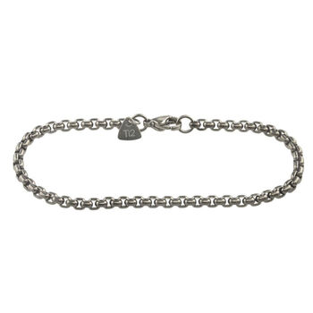 Titanium Strong Square Link Chain Bracelet, 2 of 4
