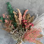 Preserved Eucalyptus And Dried Flower Fluffy Bouquet, thumbnail 2 of 3