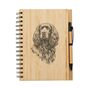 Personalised Working Cocker Spaniel Engraved Notebook And Pen Set, thumbnail 2 of 2