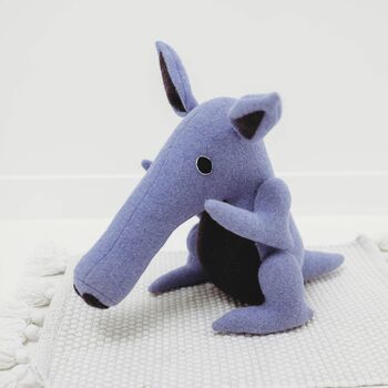 Aardvark Soft Toy Large And Personalised, 7 of 9