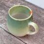 Green Reactive Glaze Mug, thumbnail 2 of 3