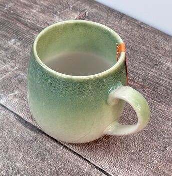 Green Reactive Glaze Mug, 2 of 3
