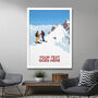 Personalised Skier And Snowboarder Print, thumbnail 3 of 6