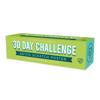 30 Day Challenge Scratch Off Poster, 3 of 12
