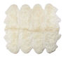 Luxurious Deep Pile Octo Sheepskin Rug In Ivory, thumbnail 2 of 2