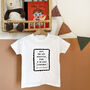 Funny Personalised Mother's Day T Shirt For Kids, thumbnail 1 of 2