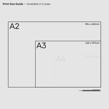 Arsenal Football Prints, Personalised Gifts For Arsenal Fans, 5 of 7