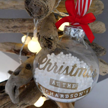 Personalised Christmas Bauble, 4 of 6