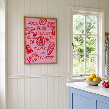 Food Print | Soul Mates And Small Plates Poster, 8 of 9