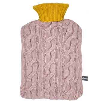 Cashmere Blend Hot Water Bottle Covers, 9 of 12