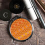 Red Orange 'Stained Glass' Compact Mirror, thumbnail 1 of 12