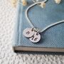 Sterling Silver Celebration Initial Necklace, thumbnail 4 of 5