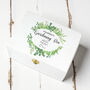 Personalised Fresh Botanical White Wooden Keepsake Box, thumbnail 1 of 6