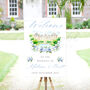 Wedding Venue Illustration Welcome Sign, thumbnail 1 of 5