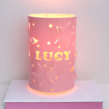 Personalised Mixed Star Table Lamp, 3 of 8