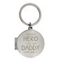 Personalised Hero Round Photo Keyring, thumbnail 2 of 4