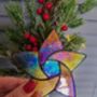 Iridescent Golden Star Ornament, thumbnail 2 of 5