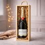 Personalised 40th Birthday Moët And Chandon Champagne Gift Set – Luxury Champagne Gift For Her Or Him, 75cl Celebration Present, thumbnail 2 of 7